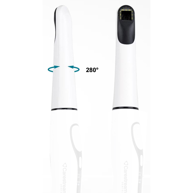 Aufnahme der Carestream CS 1300 auf eine Monitor